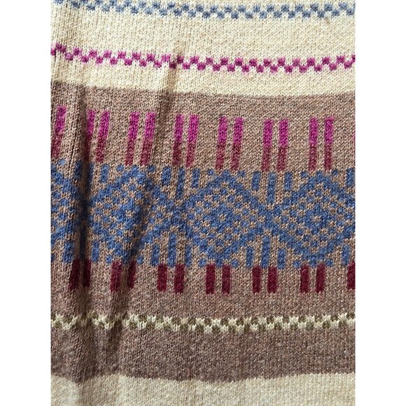 Orvis Womens Medium Knit Sweater With Button Detail & Turtleneck M - Picture 7 of 10